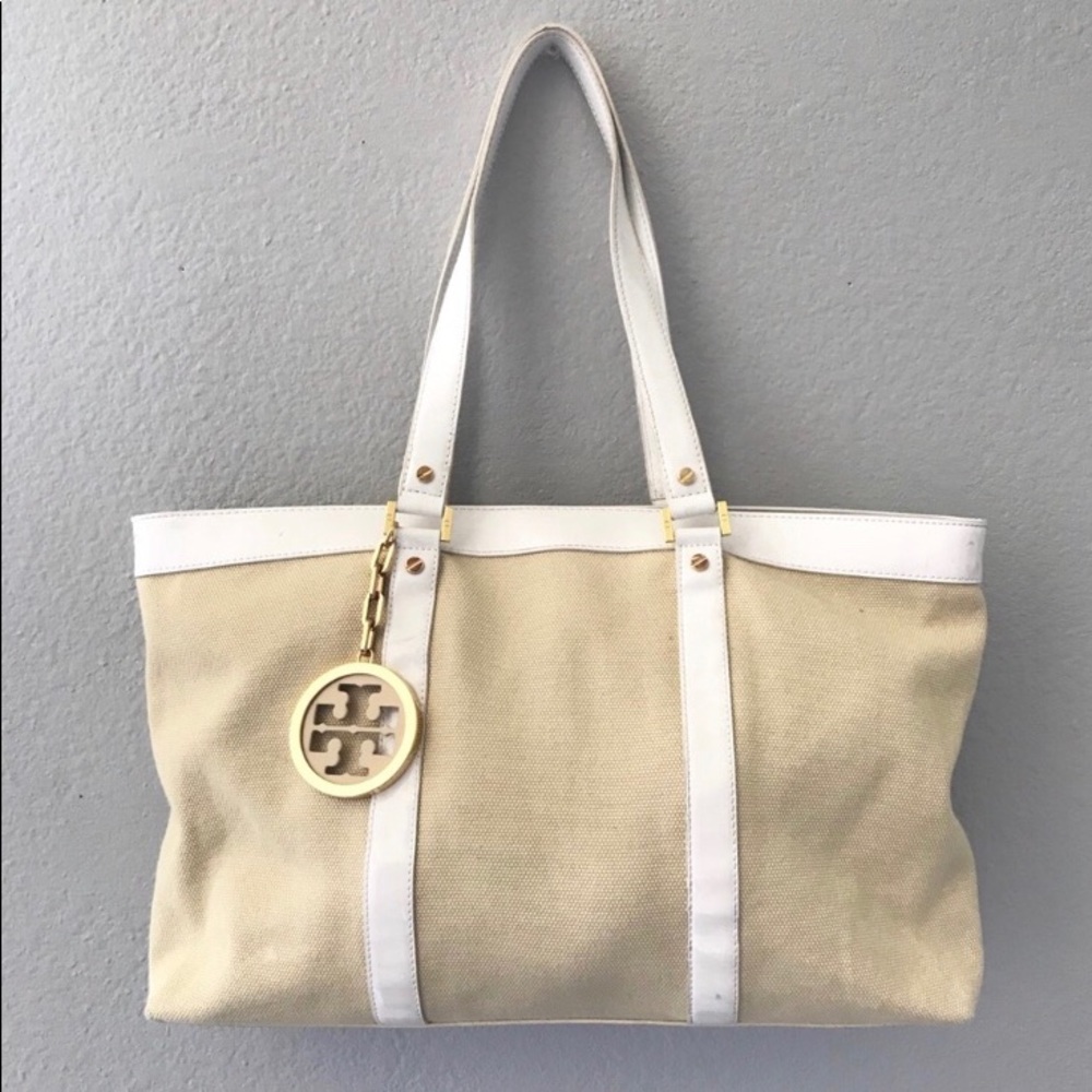 Tory Burch canvas tote 👜